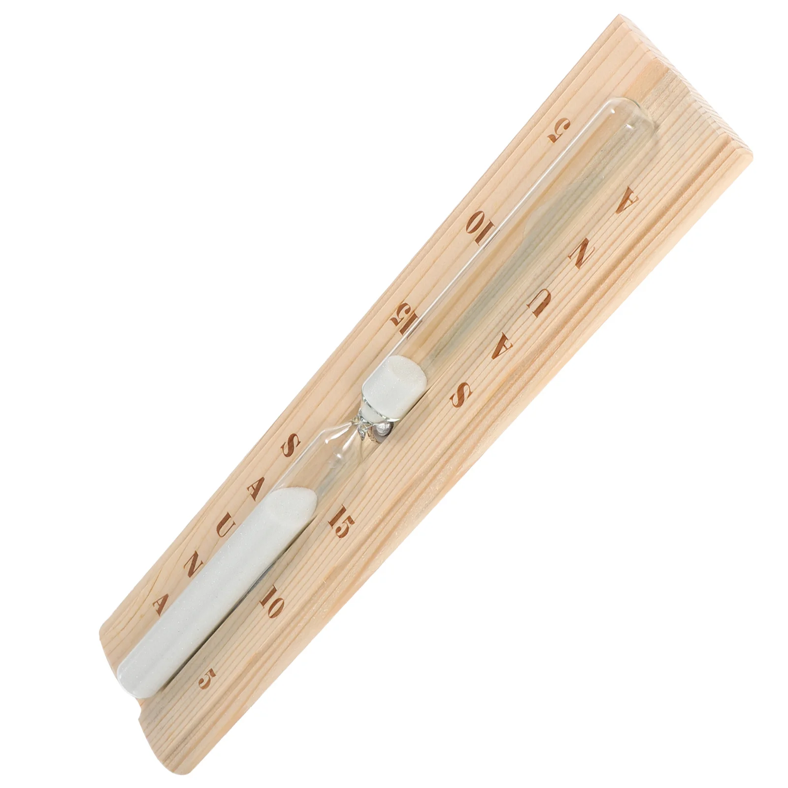 

Таймер-песочные часы на 15 минут, деревянный, для декора сауны, многоразовый, с стеклянной трубкой, украшение, принадлежность для спа, бытовой органайзер