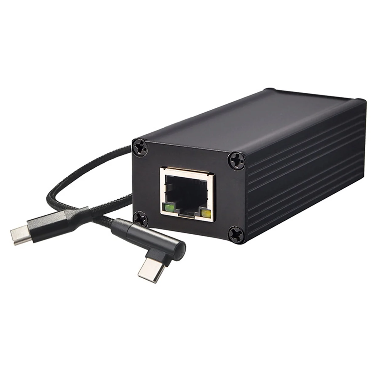 POE Power Supply Network Card POE to USB-C Network Card POE Network Card 5V 9V Adaptive USB-C Network Card