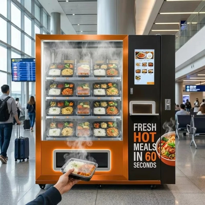 FL Warm Food Vending Machine Hot Lunch Vending Machine Hot Food Meals Vending Machine