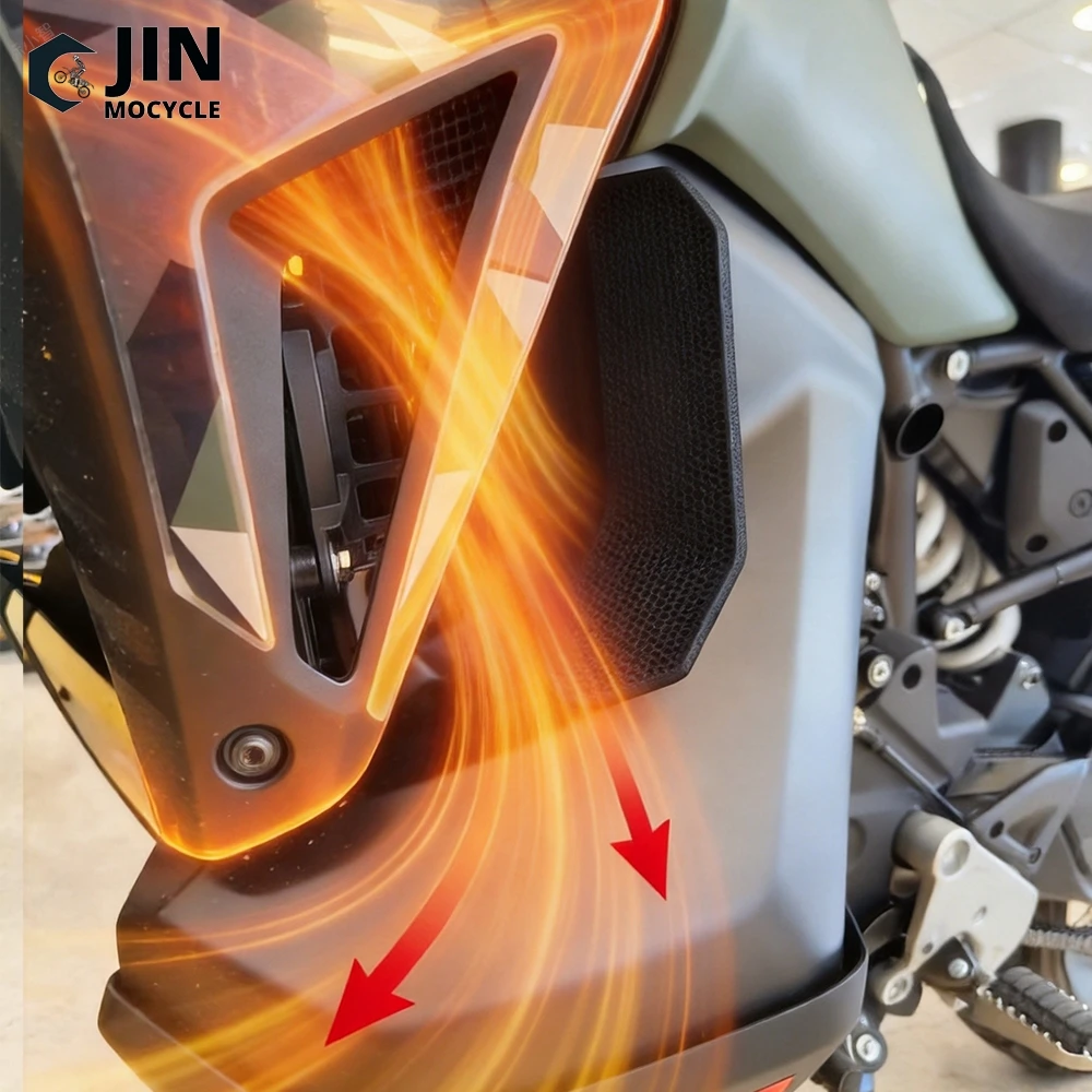 New For CFMOTO 800MT-X 800 MTX 1000 MT-X Ibex950 1000 MTX 1000MTX Motorcycle Accessories Thermo Fan Deflectors Hot Air Deflector