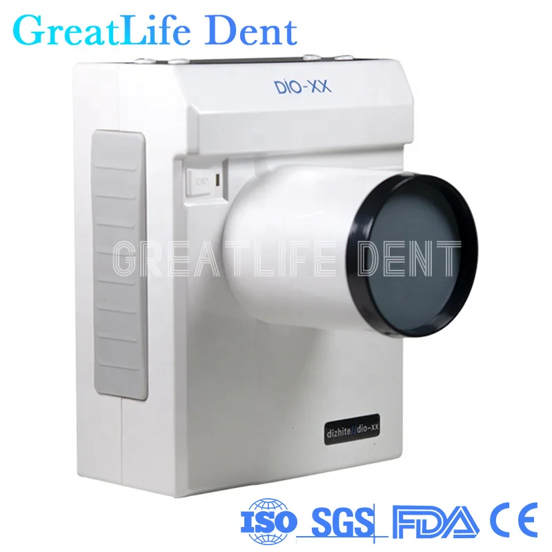 GreatLfie Dent Hospital Professional Portable Dental DIO-XX X Ray Camera Machine Portable X Ray Camera With Sensor Image