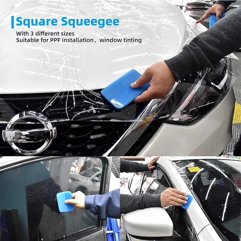 NeoWrap PPF Squeegee Small Soft TPU Tint Squeegee for Car Paint Protection Film Vinyl Wrap Water Blade Scraper Window Tint Tools