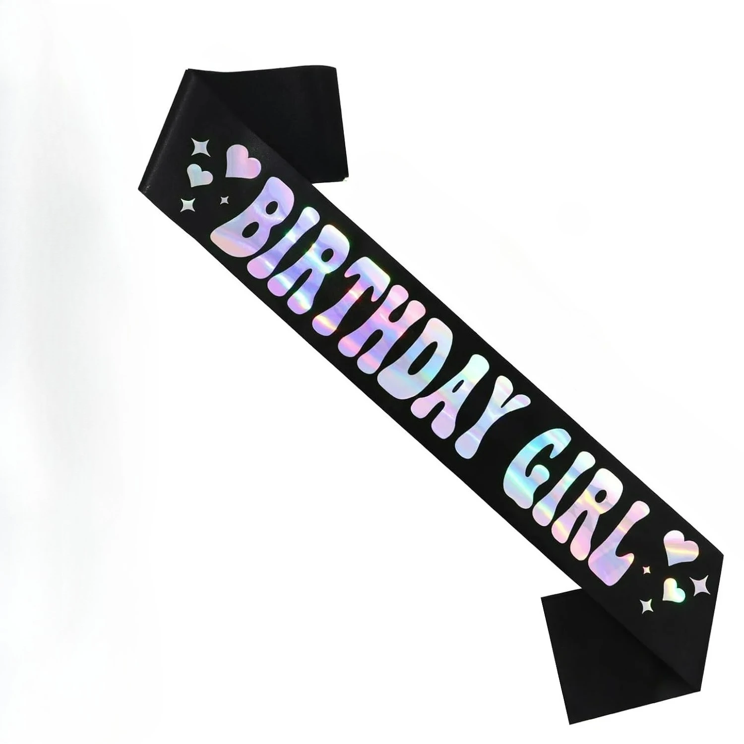 Geburtstagskönigin-Schleife, Geburtstagsschleife mit schillernder Folie, Happy Birthday-Dekorationen für Geburtstagsfeier-Dekoration für Frauen und Mädchen – Detail 1