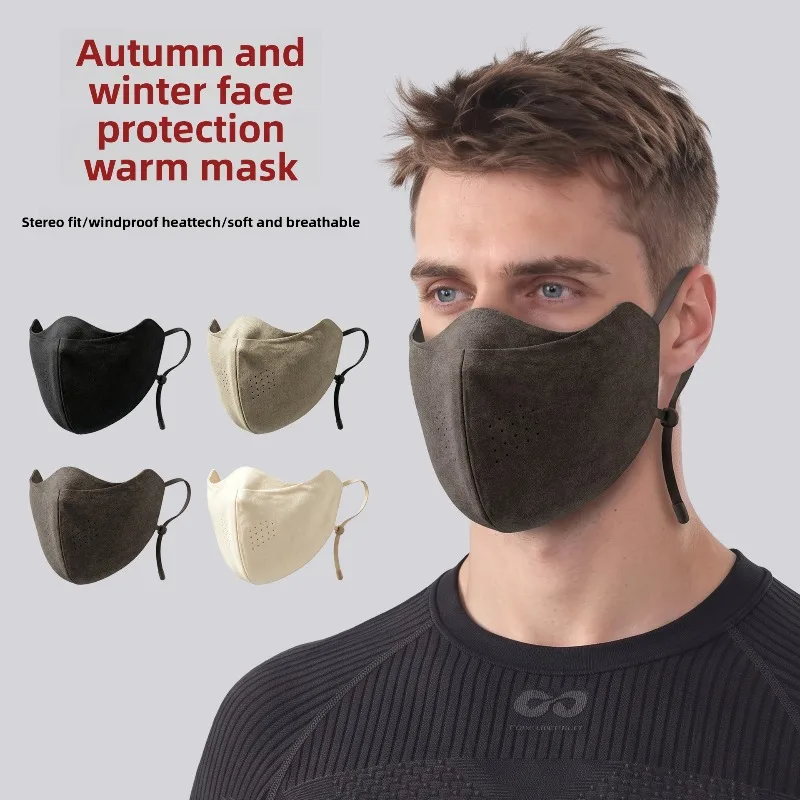 New High Value Thermal Mask Outdoor Bicycle Riding Windproof Cold Proof Mask Autumn Winter Breathable Cycling Face Cover