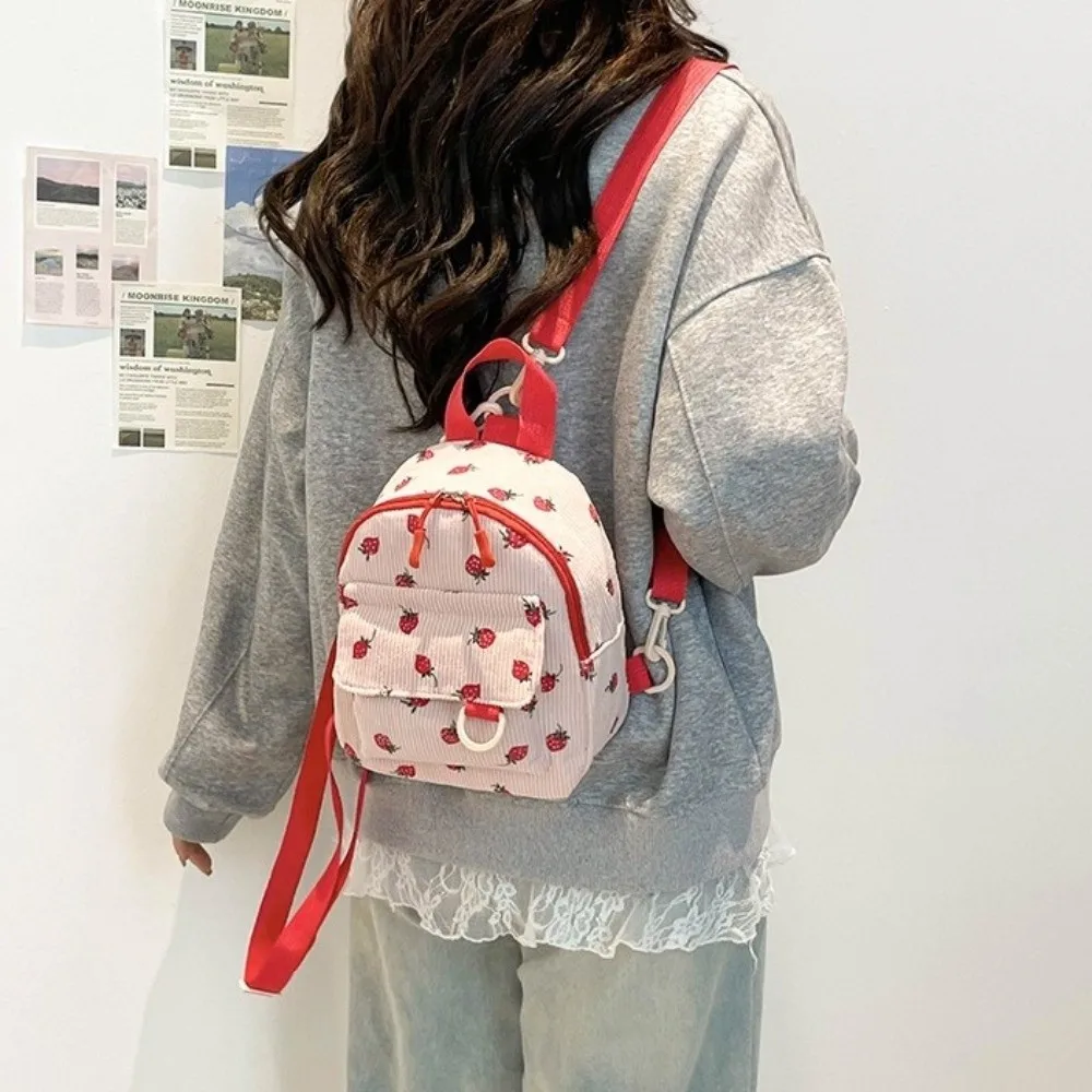 Casual Large Capacity Shoulder Bag Lightweight Wear-resistant Mini Rucksack Square Bag