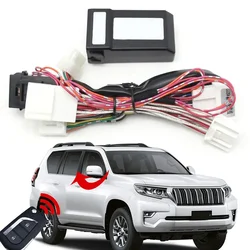 LHD Automatic Power Side Rearview Mirror Folding Unfold Upgrade Module Kit For Toyota Land Cruiser Prado 150 LC150 2010-2023