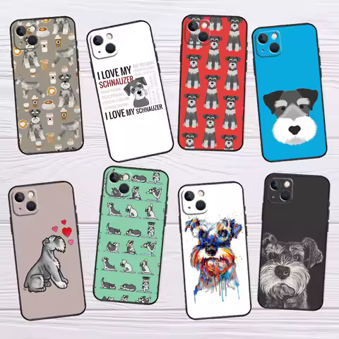 Cartoon Schnauzer Dog Case For Honor Magic 7 5 6 8 Pro Honor X9c X9b X9a X8b X8a X8c 50 70 90 200 400 Lite Cover