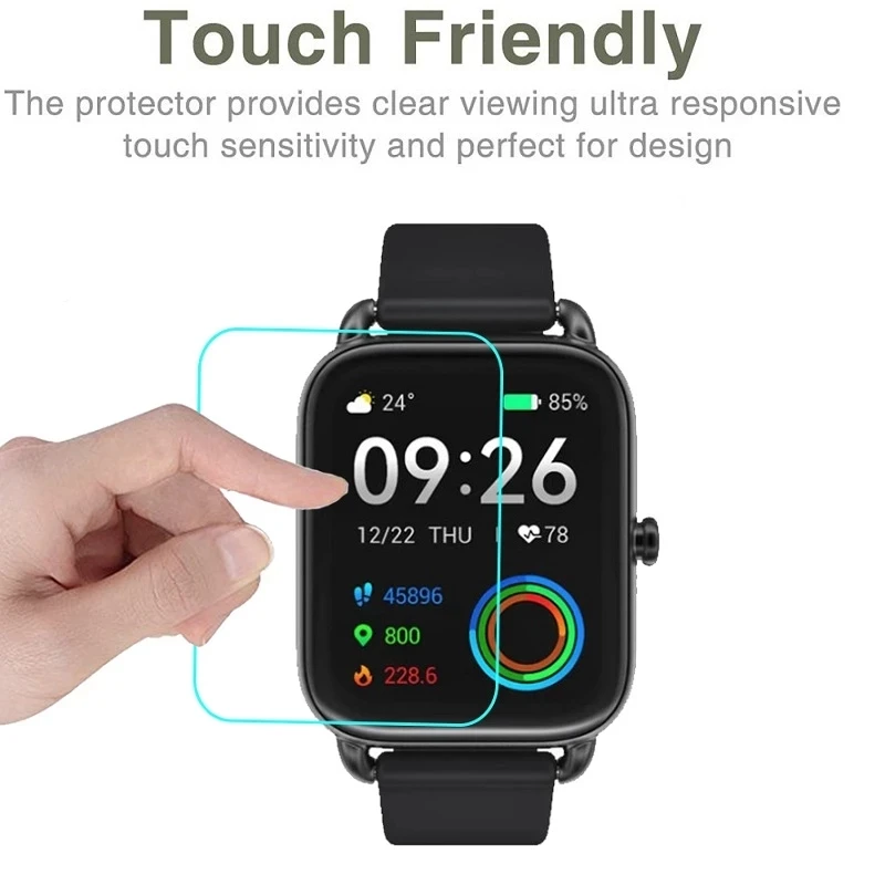 6 Pcs Soft Protective Film For Haylou Watch LS 01 02 LS05 Solar Screen Protector Hydrogel Film Not Glass Film Smart Watch Guard