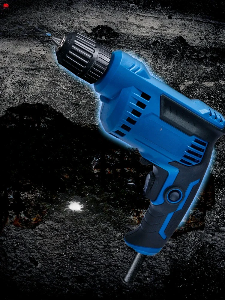 Hand drill 220v electric screwdriver household Dongcheng pistol drill electric drill screwdriver