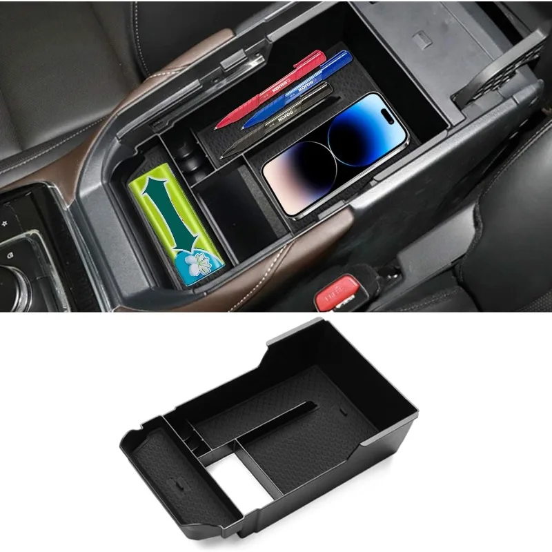 

For Mazda CX-30 Center Console Organizer Tray 2020-2025, Center Armrest Glove Storage Box Compatible With 2020-2025 Mazda CX-30