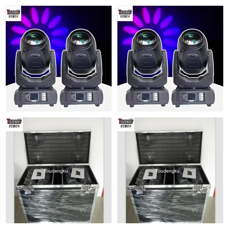 4 pieces with flightcase Professinal Beam Spot 280W moving head  Stage Lights Robe Point 10r Moving Head Light