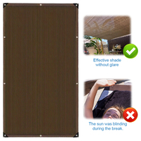2x3m/3x4m Sun Shade Sail Rectangle HDPE Sunshade Net with Grommets Shade Canopy for Greenhouse Garden Patio Backyard