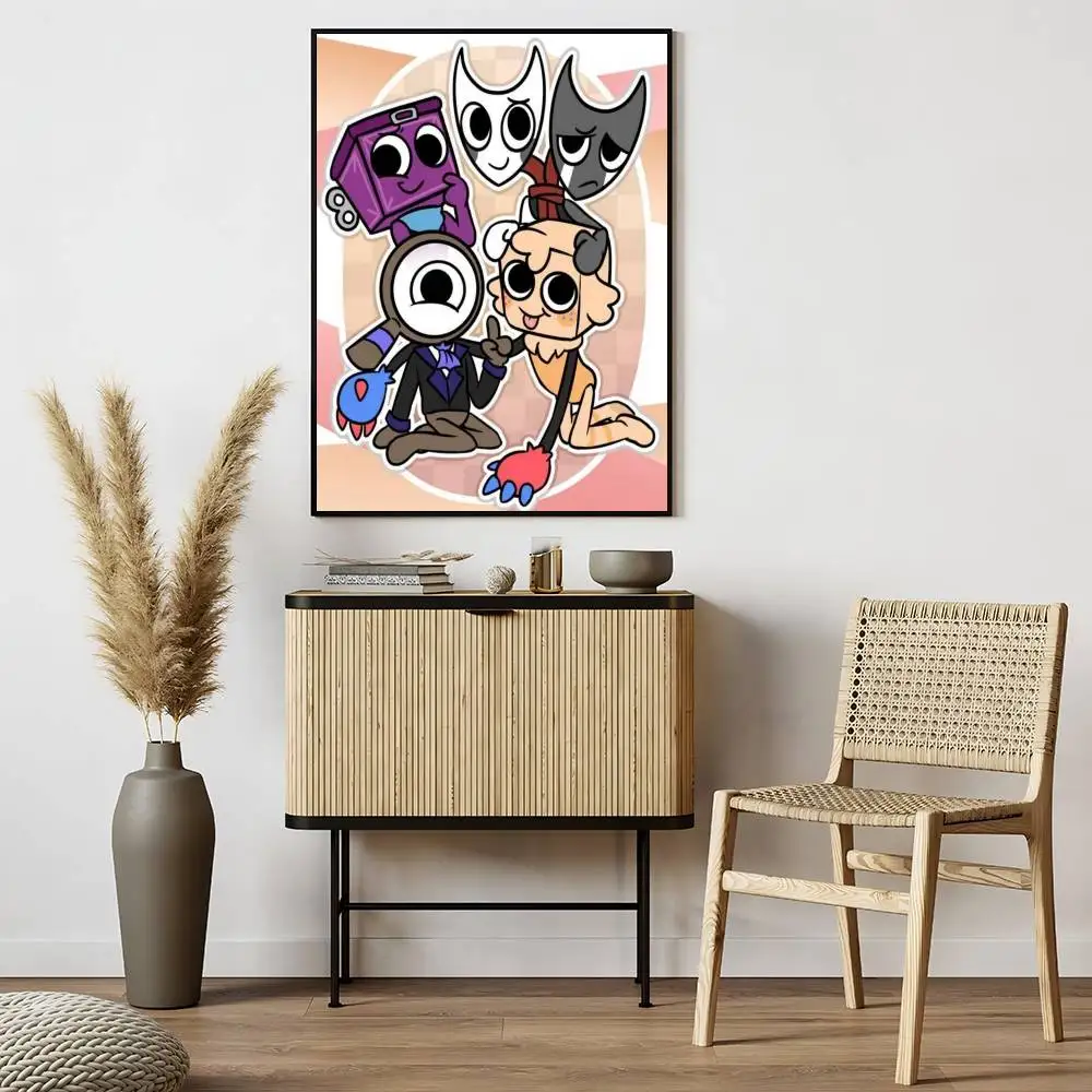 Game D-Dandys World Classic Movie Posters HD Quality Poster Wall Art Painting Study Nordic Home Decor