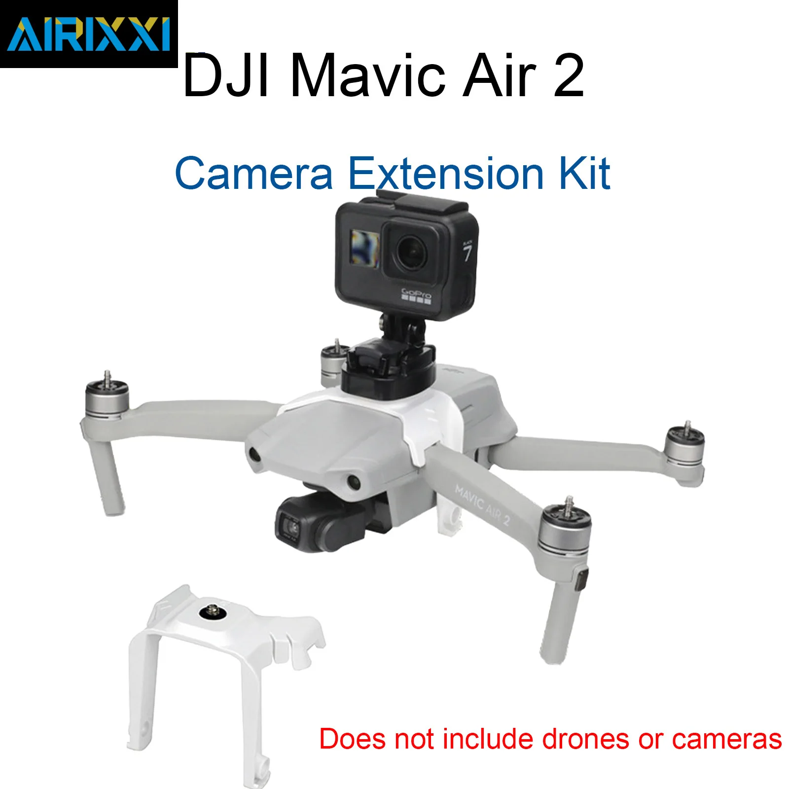 Expansion Bracket Camera Mounts For Mavic Air 2 Drone With 1/4 Inch Screw Interface Action Camera Fill Light Holder Accessory