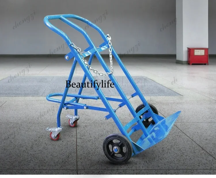 AB AB02  double gas cylinder cart is suitable for gas cylinder diameter 140-300mm cart tool cart