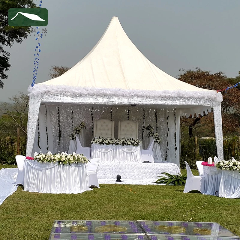 China Outdoor Events Sale Trade Show Equipment Outdoor Pagoda Tent Aluminum Alloy Pointed TentATV&UTV