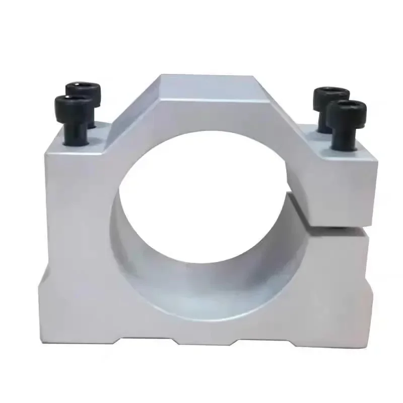 CNC Spindle Motor fixture 46mm,44mm,42mm,40mm,38mm Spindle Clamping bracekt Aluminium fixture