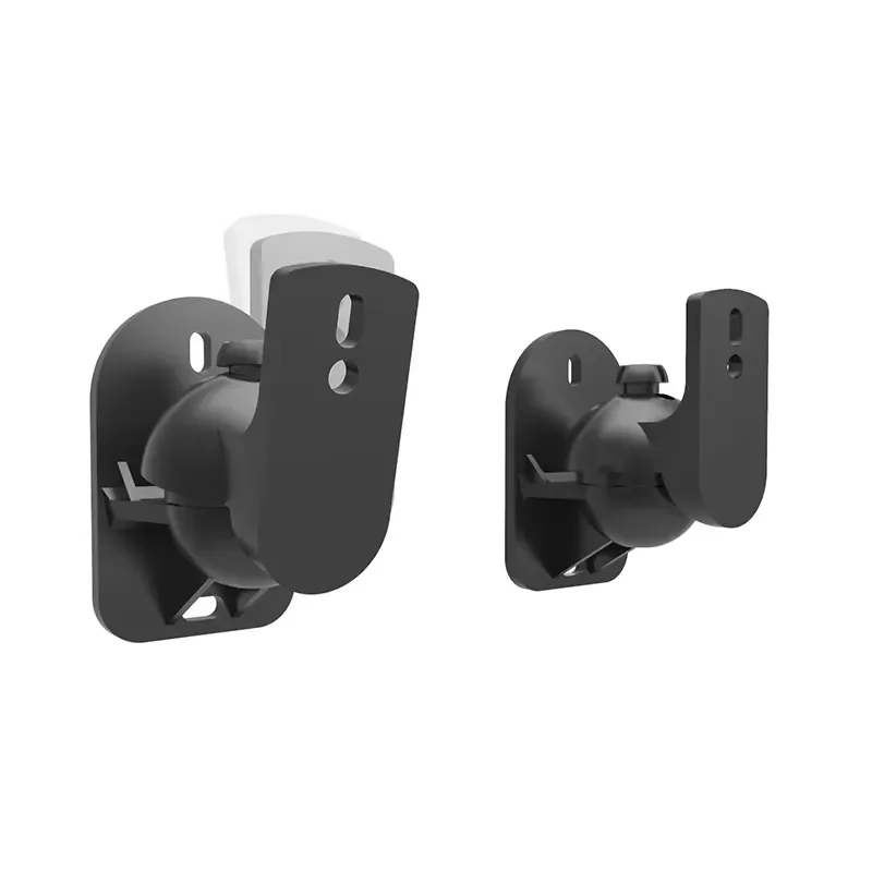 S03 Universal Metal Swivel Stand Speaker Bracket Wall Mount Tilt Surround Holder for Home Use Amplifiers