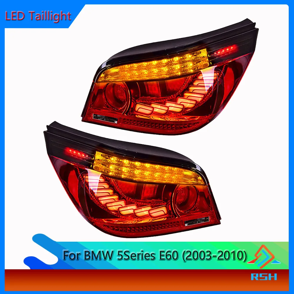 

Tail Lights For BMW E60 Led Rear Lamp 2003-2010 Rear Stop Light Reverse Turn Signal Brake Fog DRL Automotive Accessories