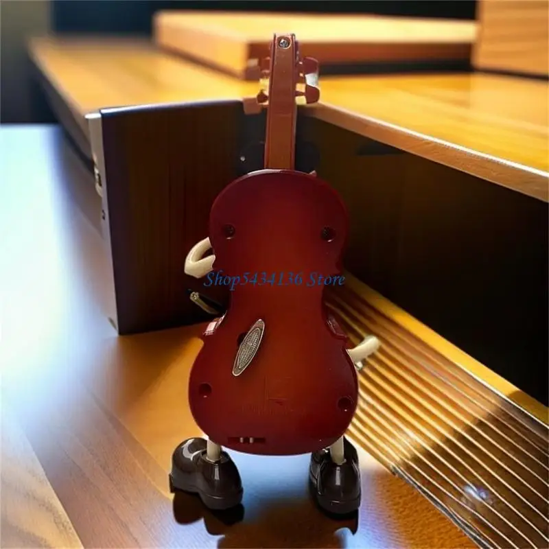 H7ED Cellos Violins Guitar Music Boxes Swinging Figures Melodics Home Decoration Gift