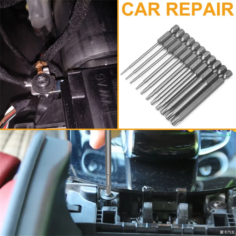 S2 Alloy Steel Screwdriver Set, Screw Driver Dicas, adequado para chaves de fenda elétricas, chaves de fenda manuais, 150mm, 5,9 polegadas