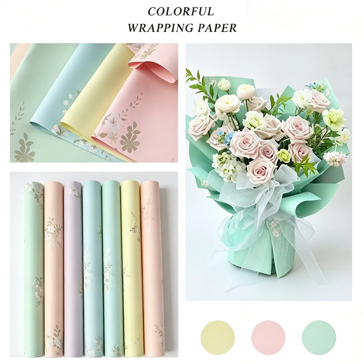 20 Hojas de Papel para Envolve - Florist Supply Ribbon reseña y precio