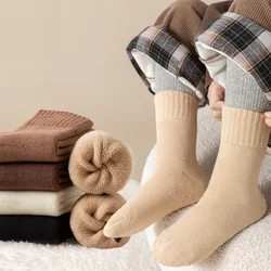 5 pares/lote crianças meias de inverno algodão grosso manter quente terry-loop meias para 1-12 anos do bebê meninos e meninas crianças meias de toalha