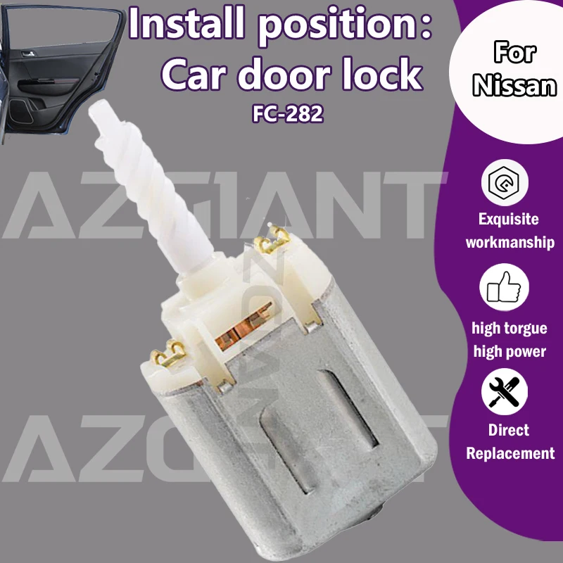 

FC-282 Car door locking system motor For Nissan 300zx/Quest/Fairlady Z Z32 Z33 MK5/350Z 3.5L V6/ Cefiro A32 VQ25DE MK2 A33 MK3