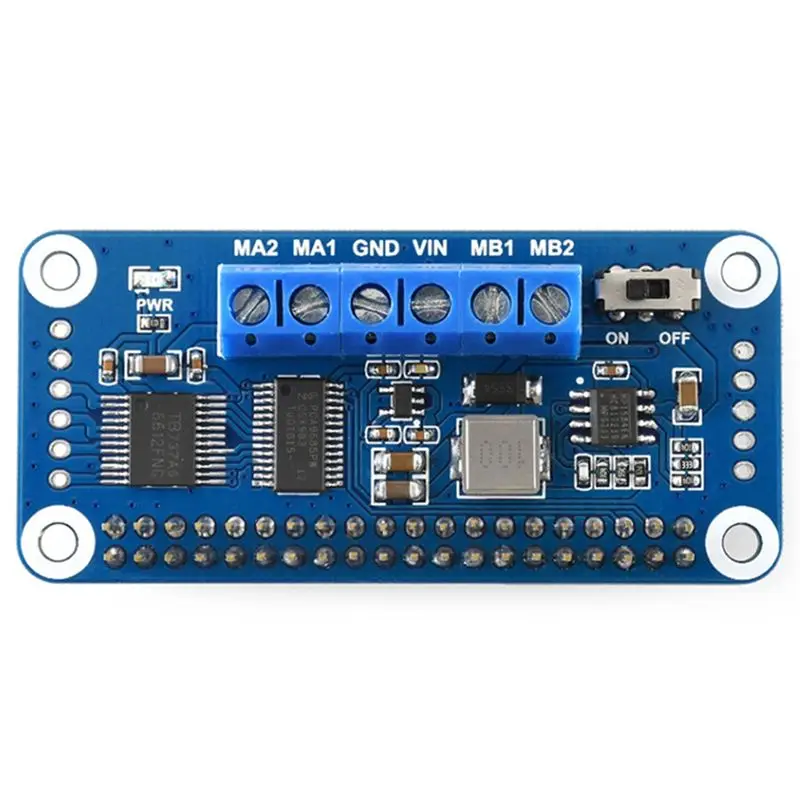 

Плата драйвера двигателя Y22A для Raspberry Pi с интерфейсом PCA9685 I2C для умного автомобиля DIY