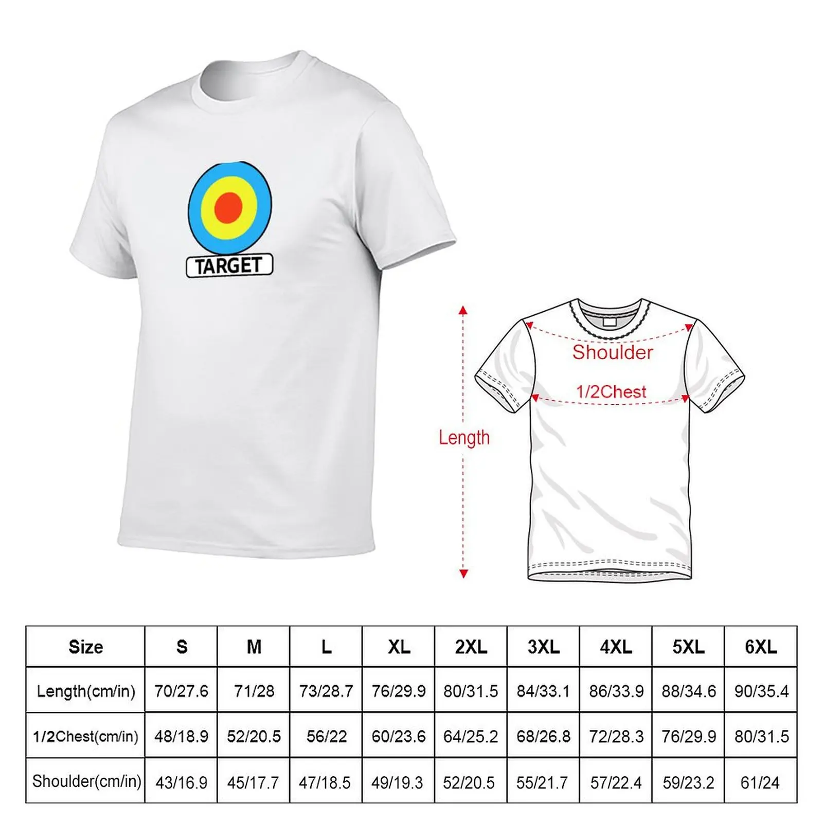 Target Books logo - smaller T-Shirt Holiday Simple Tee Shirt
