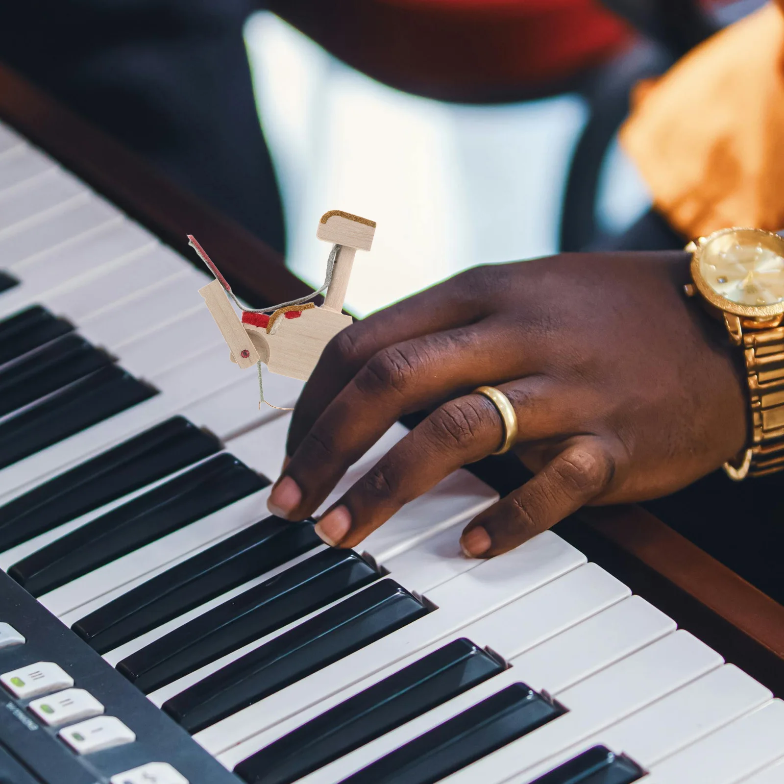 

Wooden Piano Keyboard Hammer Butt for Upright Piano Repair Maintenance Replacement Parts Tuning Accessories Flange Tool Damper