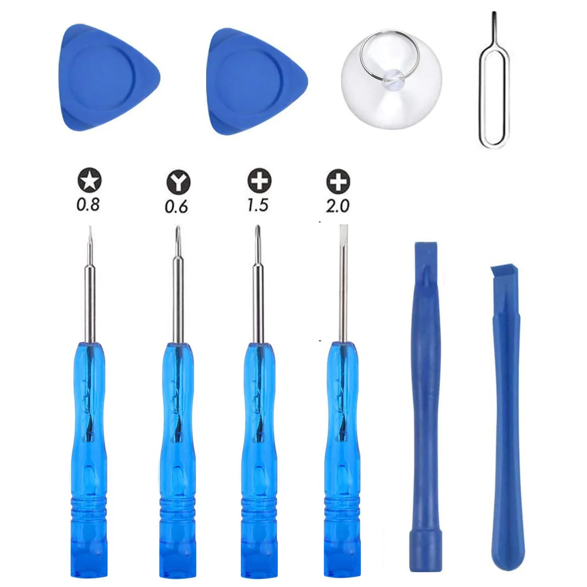 Repair Tool Kit com p2 Pentalobe Philips Tri-point Chave de Fenda Grupo Compatível com Iphone 11 Pro xr Plus 6s 5s Apple Watc Y000
