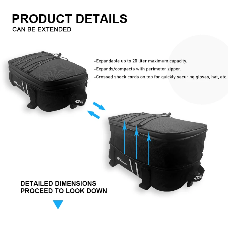 Motorcycle Accessories Top Bags Case Luggage Bags For BMW r1250gs Adventure Pannier Bags For BWM r1200gs Vario Bags