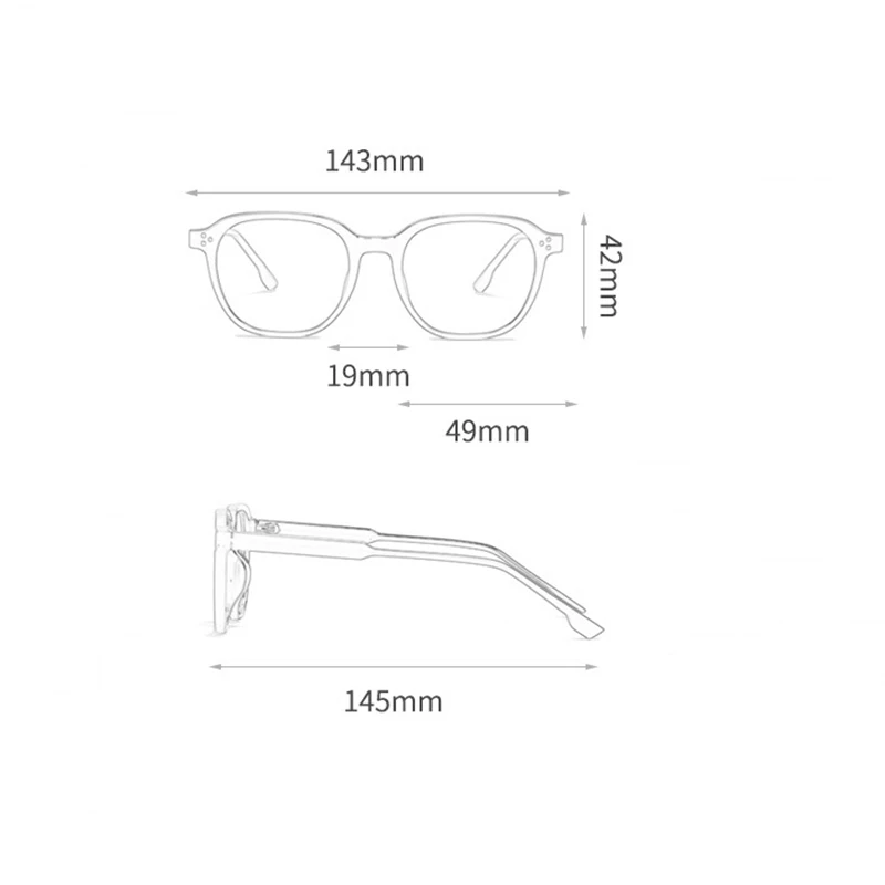 0 -0.5 -0.75 To -6.0 Leopard Frame Anti Blue Rays Oval Nearsighted Glasses For Women Men TR90 Student Prescription Spectacles