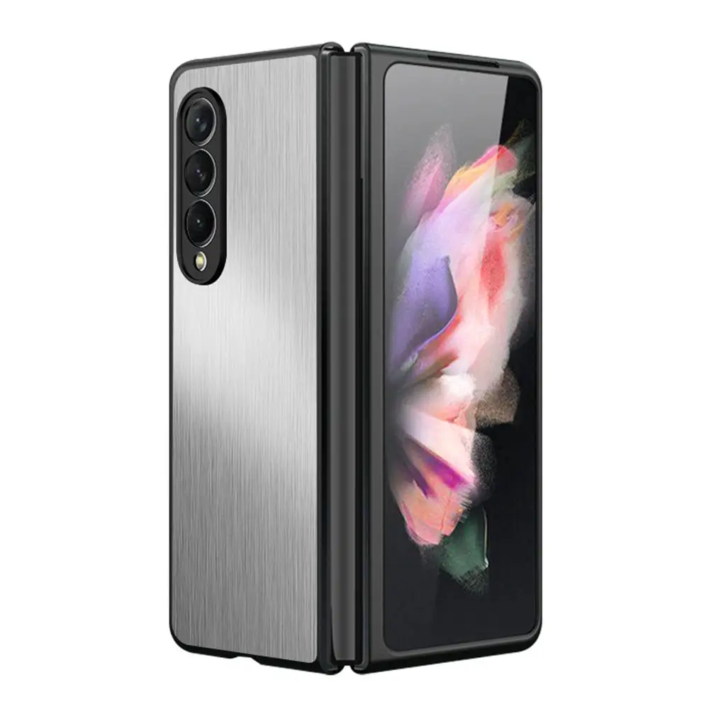 For Samsung Fold 5 Aluminum Metal Case For Samsung Galaxy Z Fold 5 fold 4 3 2 Flip 3 4 Ultra-thin Shockproof Cover Fundas