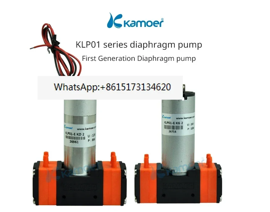 Kamoer KLP02 Double head pump 12V dc diaphragm pump 24V printing machine diaphragm pump good price