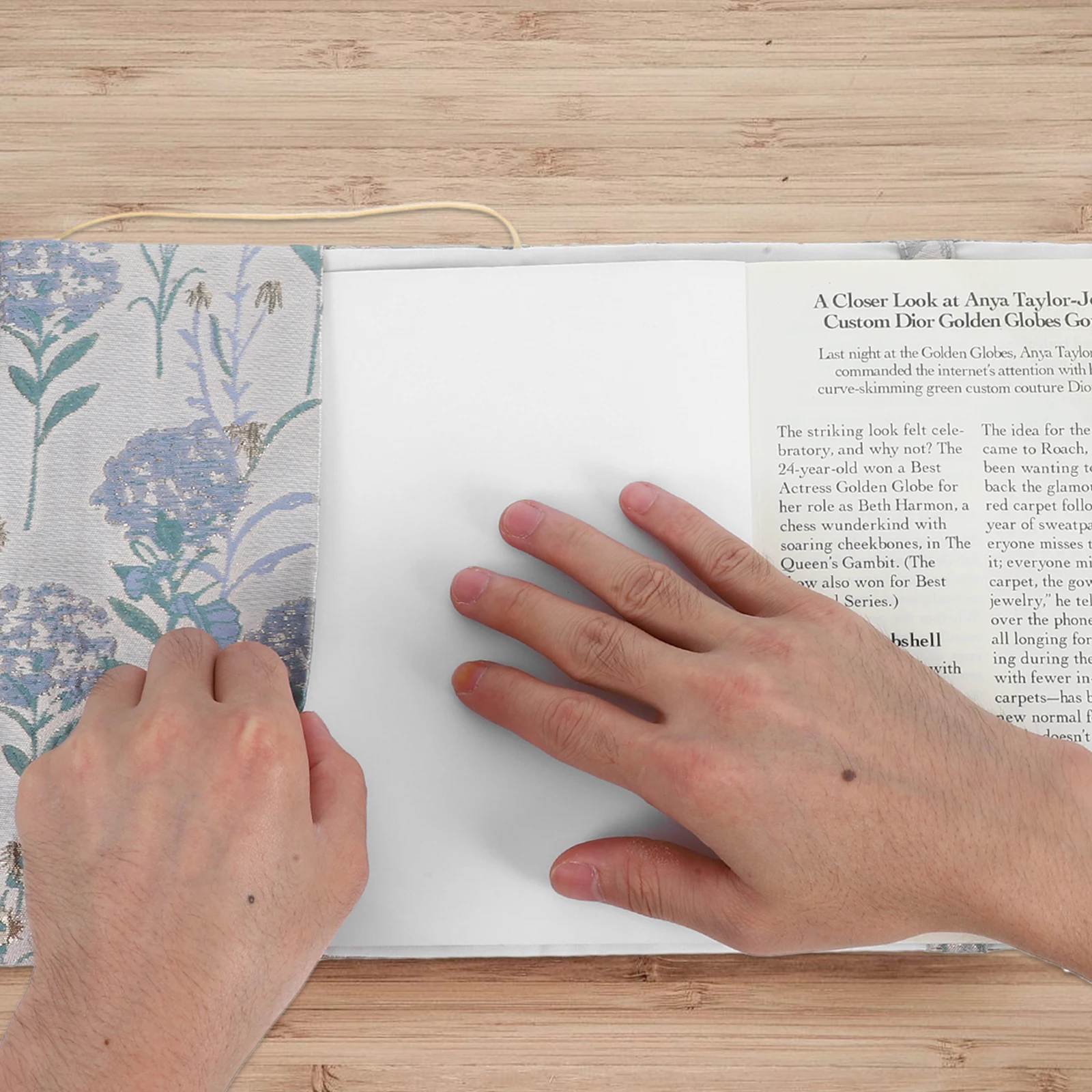 Custodia per notebook in tessuto A5 Elegante custodia per libro fatta a mano Elegante custodia protettiva per quaderni decorativi creativi