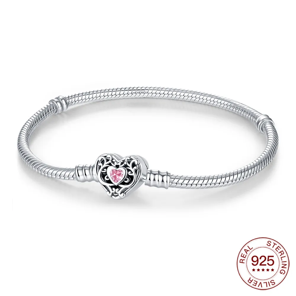 

925 Sterling Silver Bracelet Vine Crown Bracelet Original Charm Beading DIY Jewelry Lover Makes Holiday Gifts For Ladies Lovers