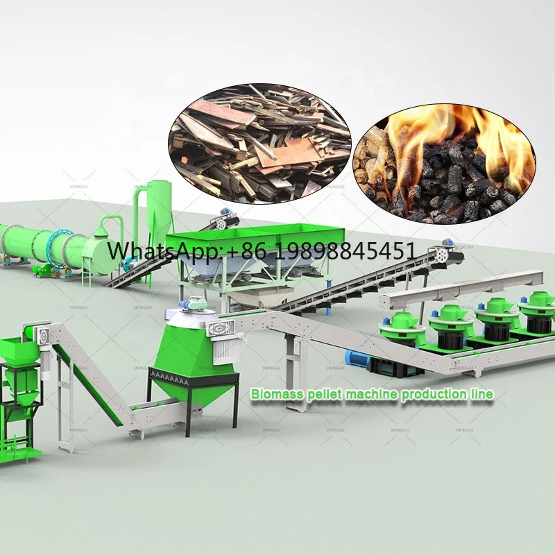 トルコプロジェクトソリューション木質ペレット製造バイオマスおがくず木質ペレット機械ライン