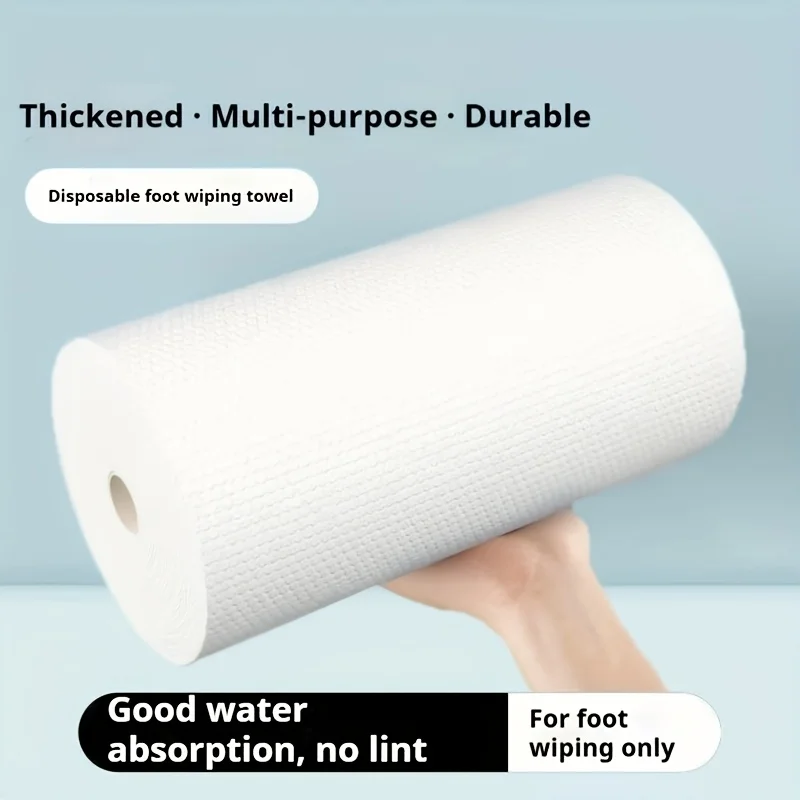 50pcs Disposable Foot Towels Disposable Towel Soft Non-Woven Fabric For Home Travel Hotel Home Accessories