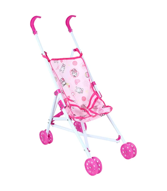 Tradineur-plastic doll stroller-children's toy cart, Christmas, birthday, gift, children-52,5x24 x