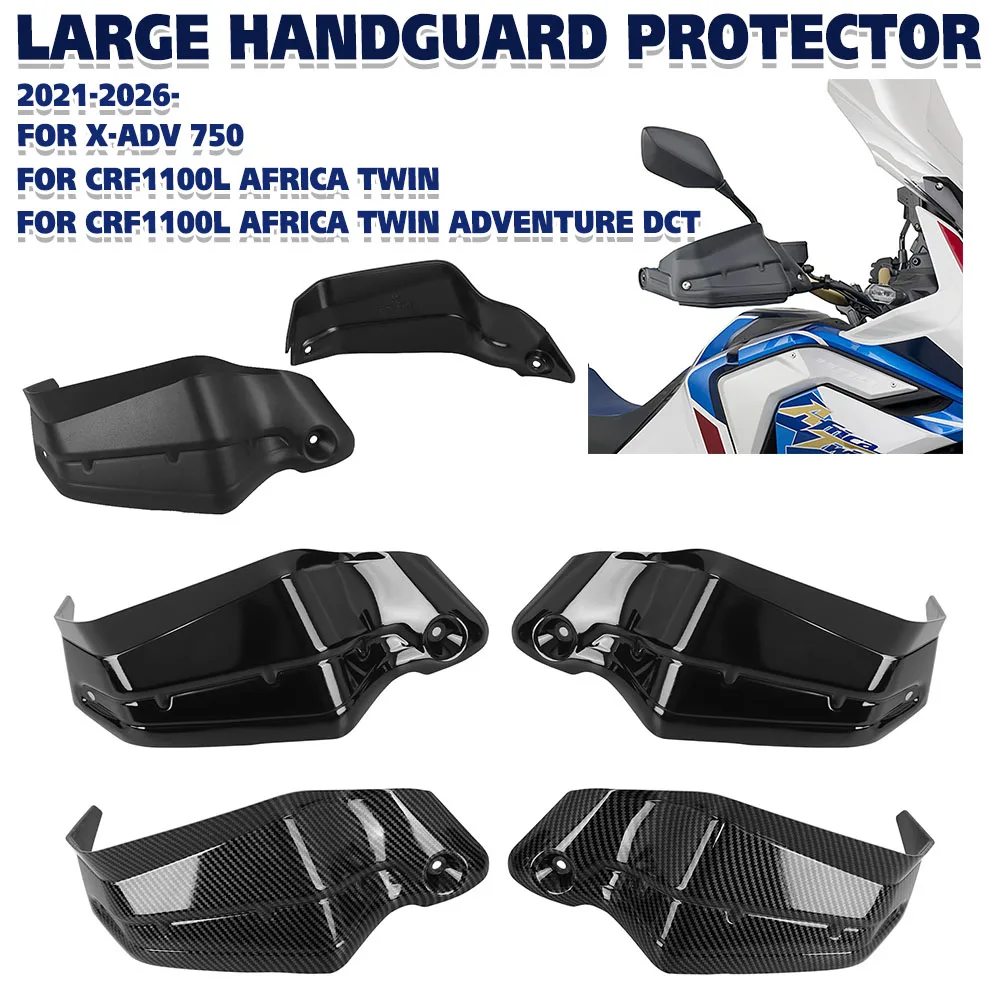 

For Honda CRF1100L Africa Twin Adventure Sports DCT 20-26- Handguard Hand Shield Protector Handle Bar Cover Protective X-ADV 750