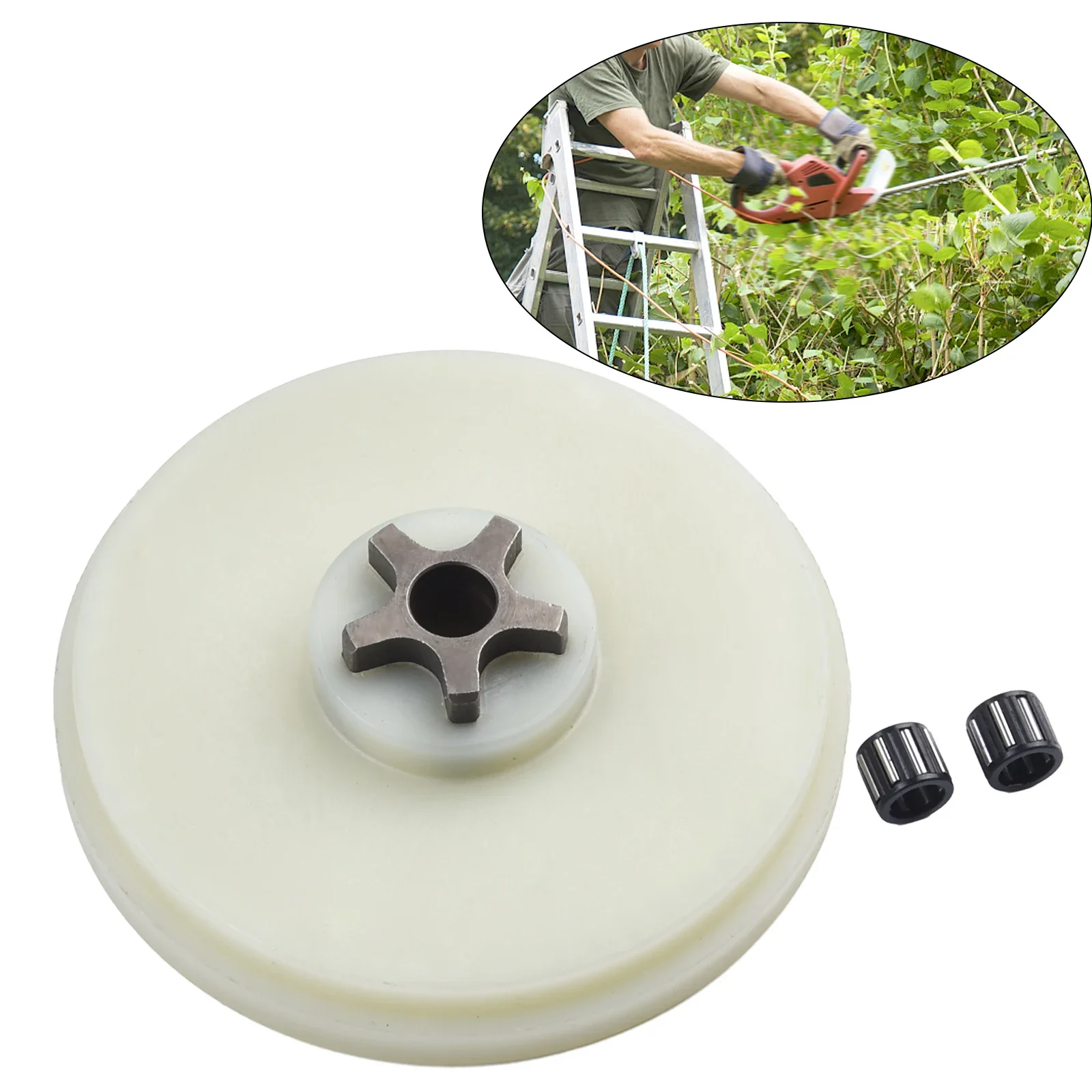 

122511 -01 Комплект звездочек для электропил Remington 107713 -01 с подшипниковой шестерней, детали садовой бензопилы