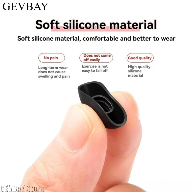 Silicone Ear Tips For Bose QC Ultra Ultra II Fixed Ear Loops For Skullcandy METHOD 360 ANC Earbuds view 4