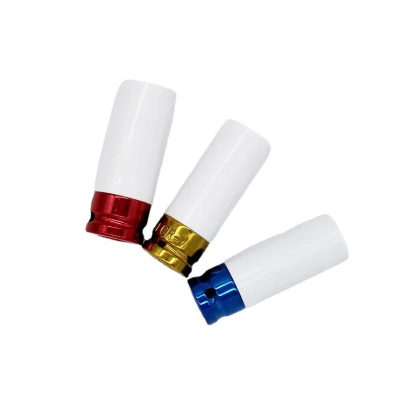 

3PCS For Automotive Mechanical Workshop Repair 1/2 Pneumatic Tire Protection Color Long Socket Tool Kit Manual Tools