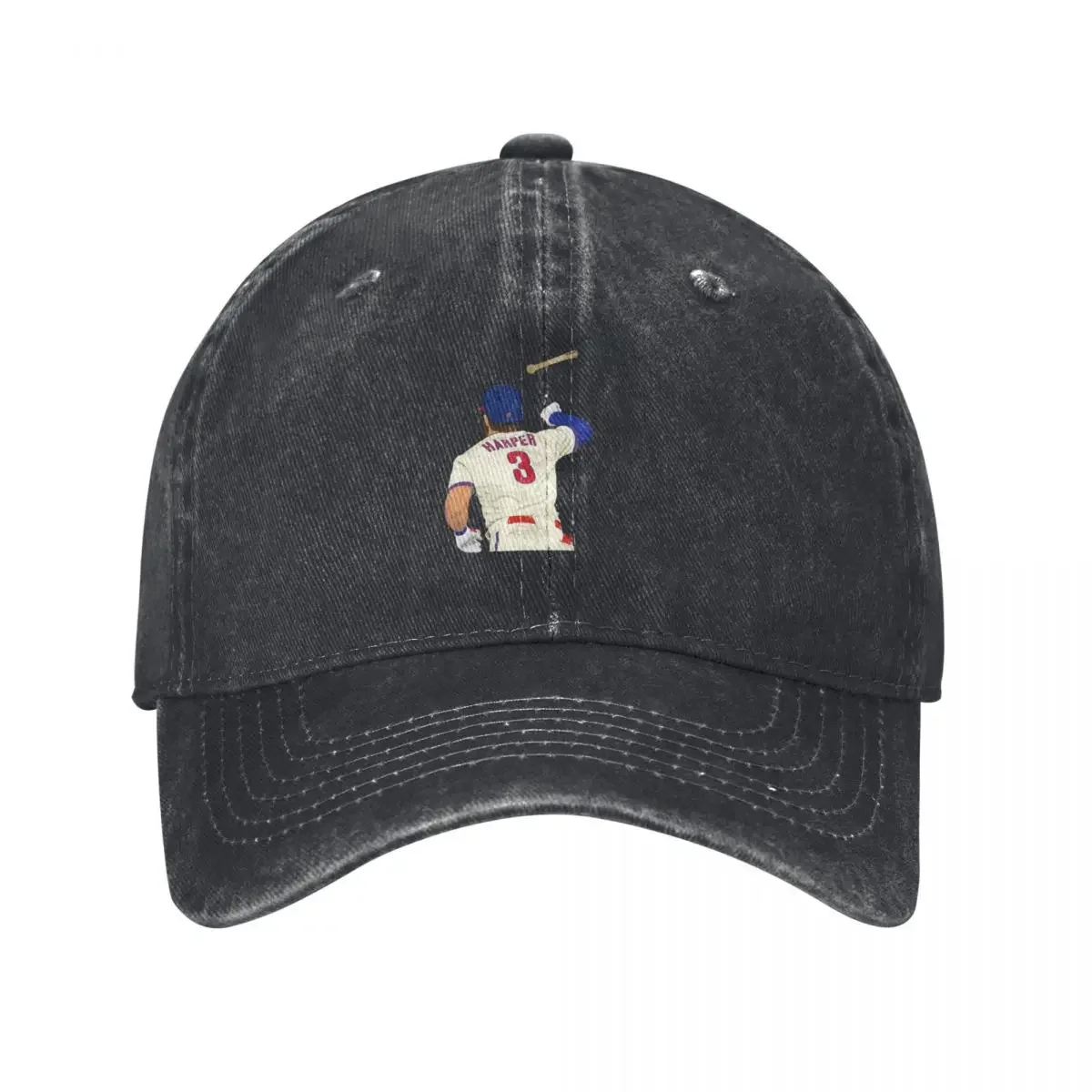 Bryce Harper Bat Flip Baseball Cap Fashion Beach Hood Military Cap Man Female Men's