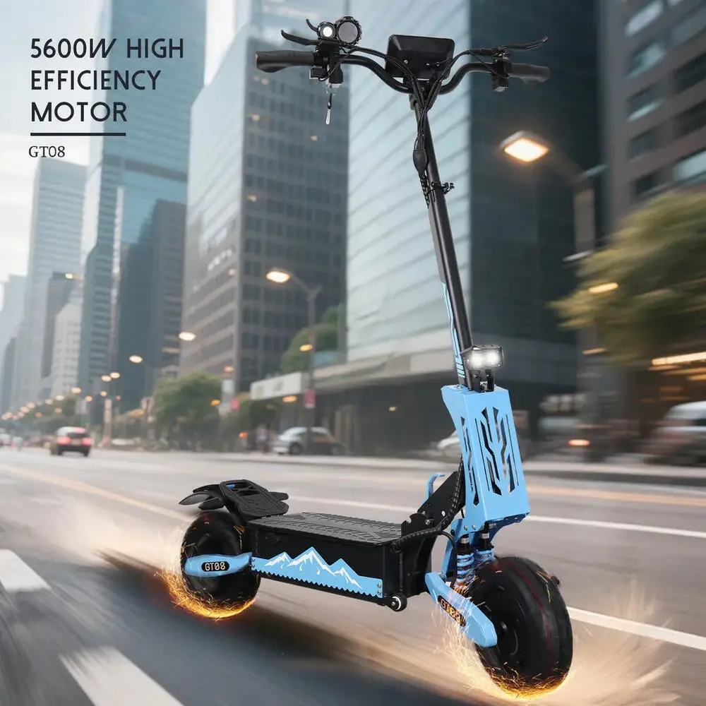 

ARWIBON GT08 Электрический самокат 60 В 5600 Вт Дорожный высокоскоростной электрический спортивный горный