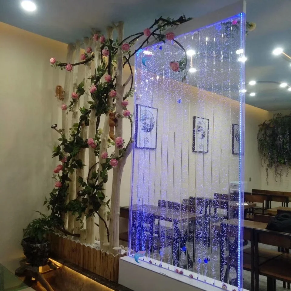 Customization.Modern-style Acrylic Bubble Walls and LED Light Printing Designs Are Suitable for Wedding Parties or Hotels