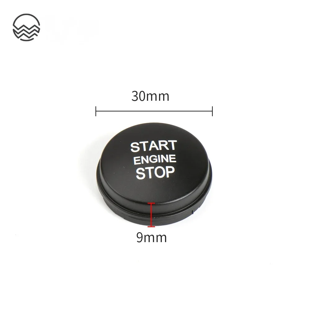 สําหรับ Land Rover กีฬา 2010-2012 รถหยุดเครื่องยนต์ปุ่มสวิทช์ One-Key Start ปุ่มเครื่องยนต์สวิทช์จุดระเบิดฝาครอบ