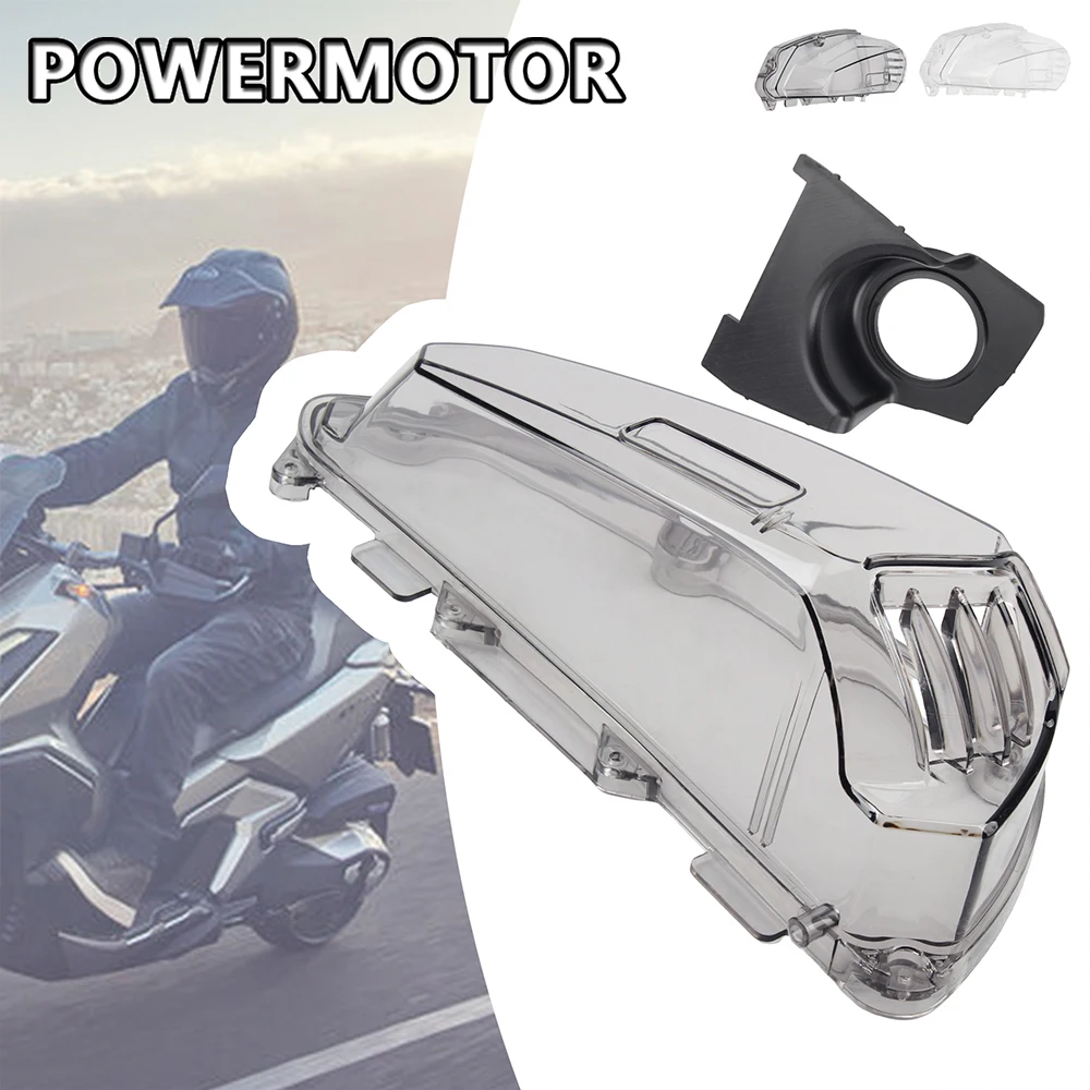 

Motorcycle Air Filter Cover Air Filter Housing Transparent Air Filter Cover For Honda Forza350 ADV350 Scooters Modification